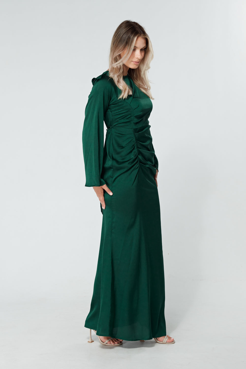 Dark Green Khalani Dress