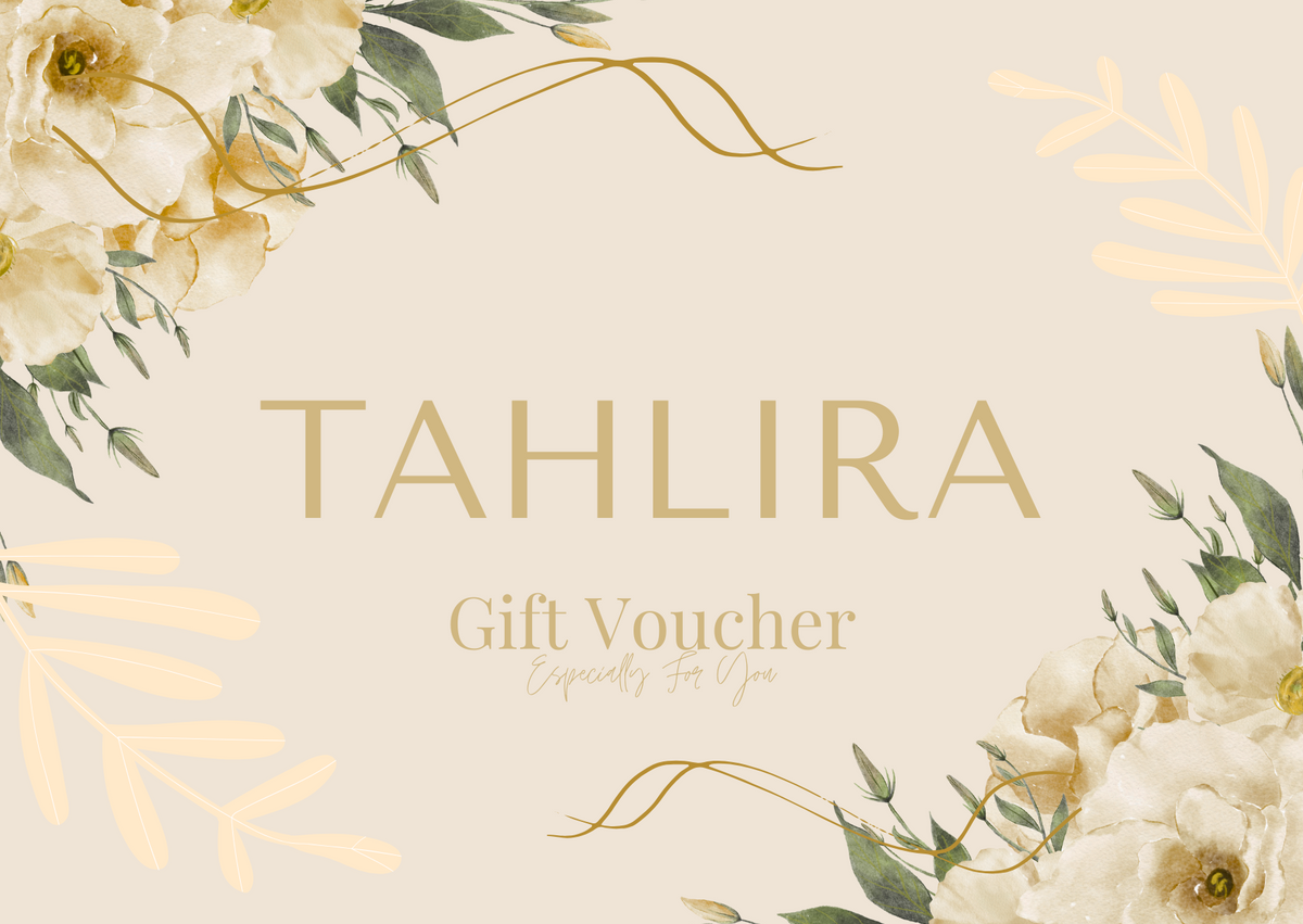 TAHLIRA E-GIFT CARDS