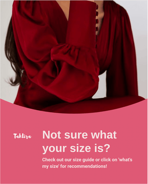 Not sure on your size? Check out the size guide or click 'what's my size' 
